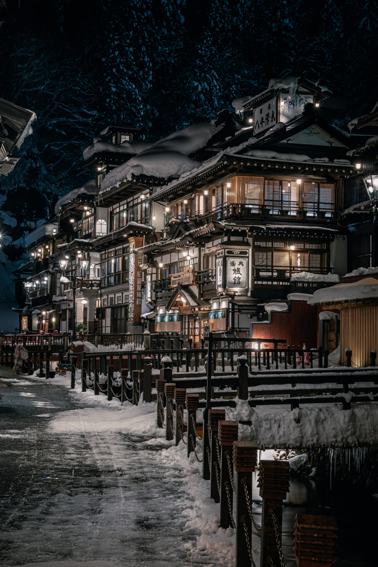 銀山温泉の写真作例
