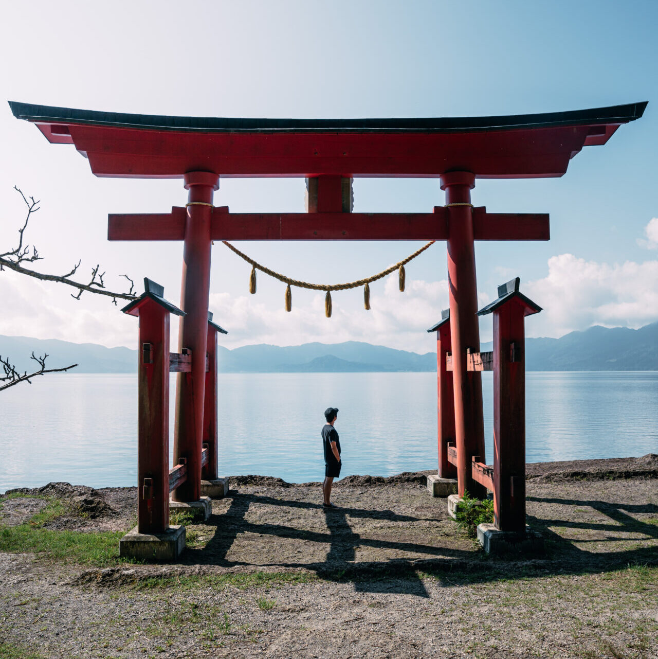 写真の背景について解説する画像